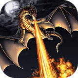 Fire-breathing dragon live wp icon