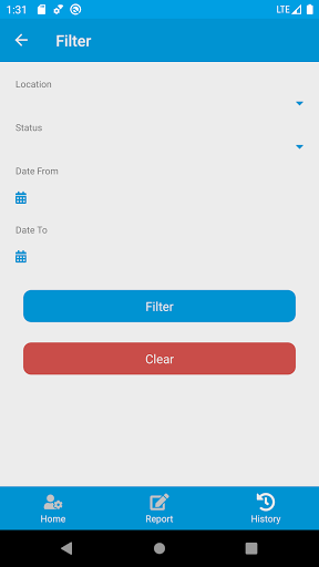 ENGIE Fault Reporting App Screen 3