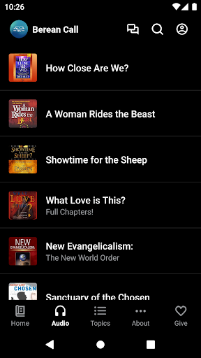The Berean Call Screen 2