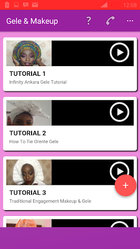 Gele & Makeup Tutorials Screenshot 3 - AppWisp.com