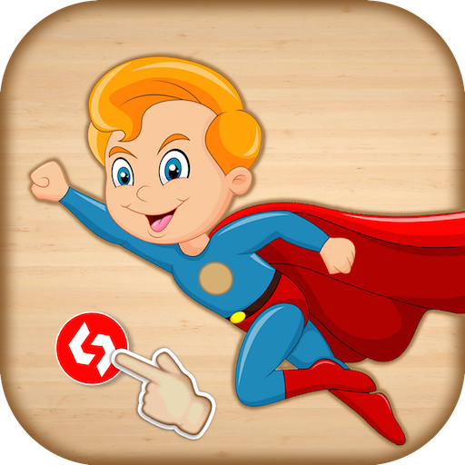 Baby Superhero Jigsaw Puzzle  Icon