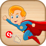 Baby Superhero Jigsaw Puzzle icon