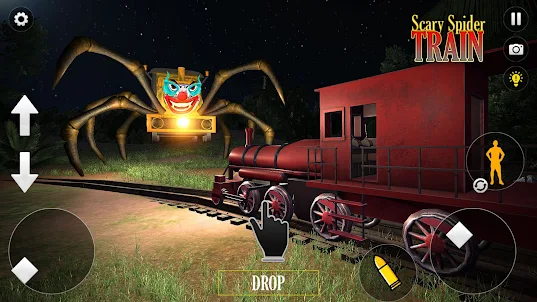 بقاء قطار العنكبوت المخيف