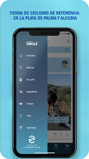 Android application Sport Bequi screenshort