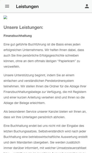 Kanzlei Lotz Steuerberater Screen 3
