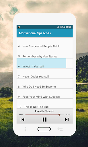 Motivational Speeches Screen 3