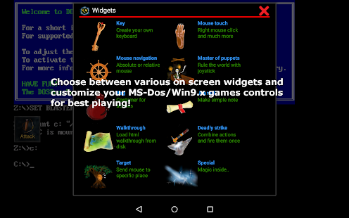 Magic DosBox Capture d'écran