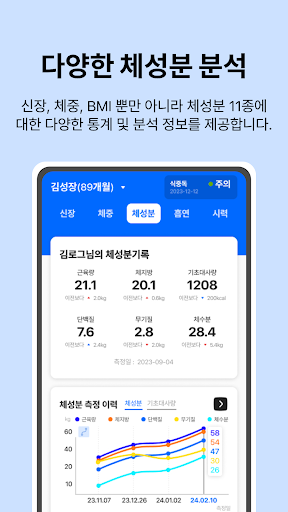 스마트건강지킴이 Screen 2