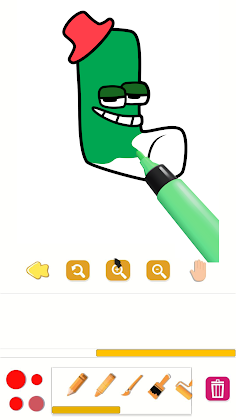Alphabet Coloring Paint Master - Screenshot 2