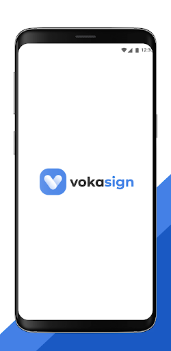 Android application VokaSign screenshort