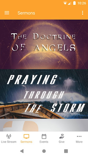 Android application Faith Outreach Center Intl. screenshort