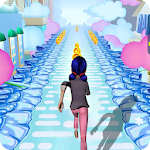 Cover Image of ダウンロード subway Lady Bug Runner Jungle Adventure Dash 3D 7.1 APK
