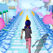 subway Lady Bug Runner Jungle Adventure Dash 3D Mod apk versão mais recente download gratuito