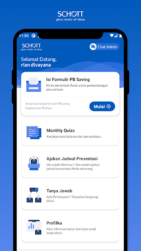 Android application Project Borobudur screenshort