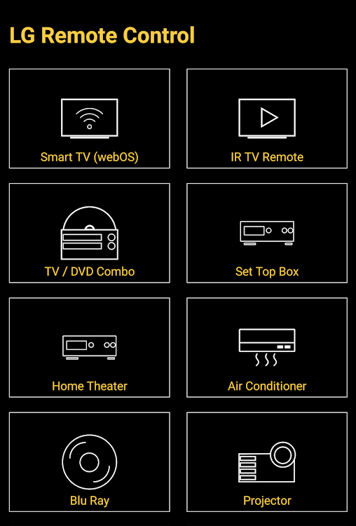Remote for LG TV / Devices - 1.15 - (Android)