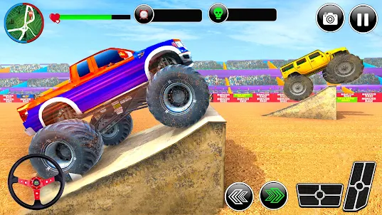 Jogo de caminhão monstro 3D