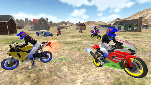 real moto bike racing- police cars chase game 2019 1.12 screenshots 4