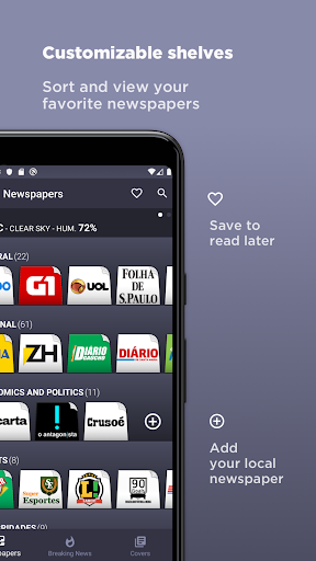 Brazilian Newspapers Screenshot 2 - AppWisp.com