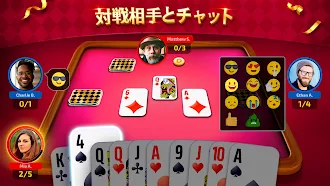 Game screenshot Spades/カードゲームオンライン mod apk