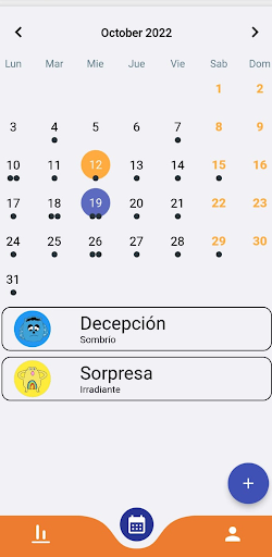 Android application OWL Emotional Diary screenshort