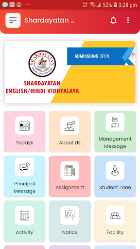 Shardayatan Vidhyalaya-Dindoli Screen 2