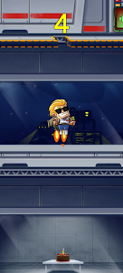 Jet Warrior Flying
