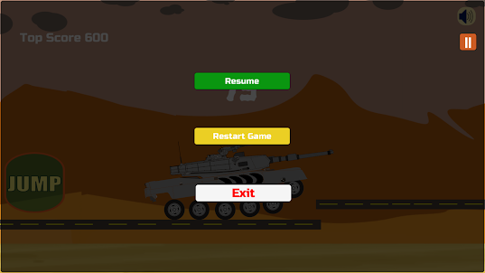 Jump Racer Army Tank