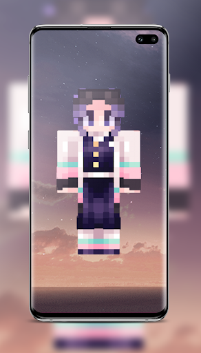 Demon Slayer Minecraft Skin