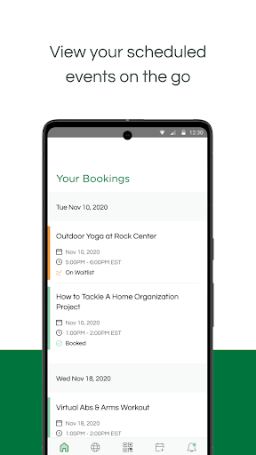 The ZO App Screen 2