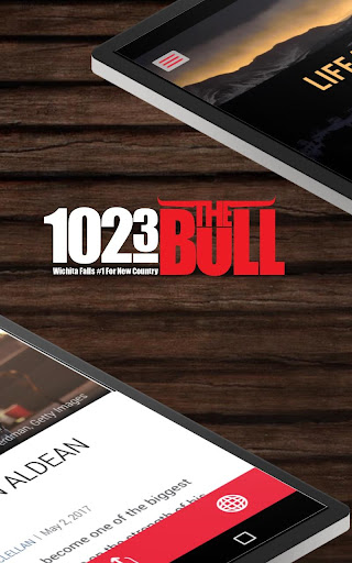Screenshot of 102.3 The Bull (KWFS-FM)
