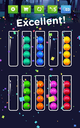 Ball Sort - Color Ball Puzzle & Sort Color screenshots 24