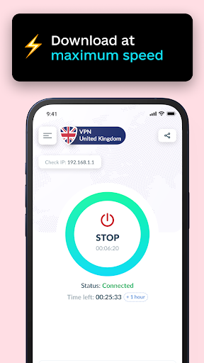 VPN UK - fast & secure UK VPN screenshot 4
