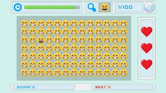 Find the different Emoji