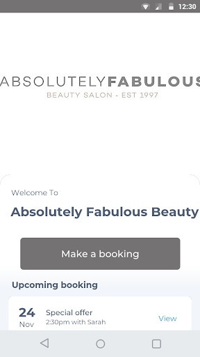 Android application Absolutely Fabulous Beauty screenshort