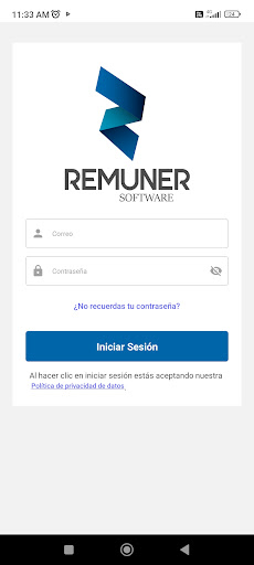 Android application Remuner Services screenshort