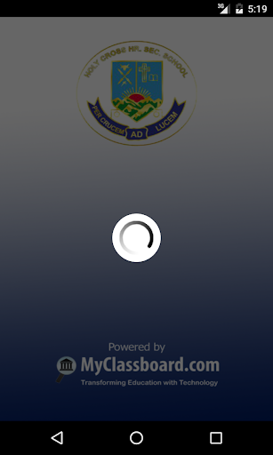 Android application Holy Cross Parent Portal screenshort