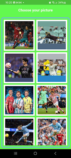 Sport Puzzle Screen 2