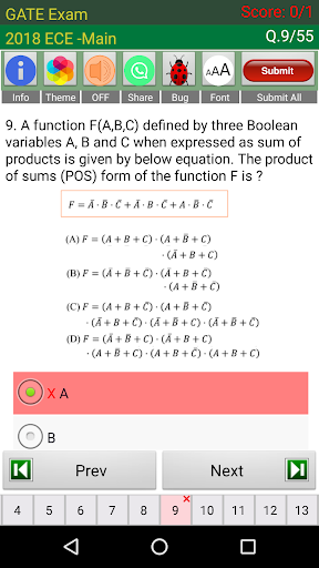 Android application ZBB_GATE Exam Prep screenshort