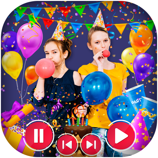 Birthday Video Maker 2024 1.8 Icon