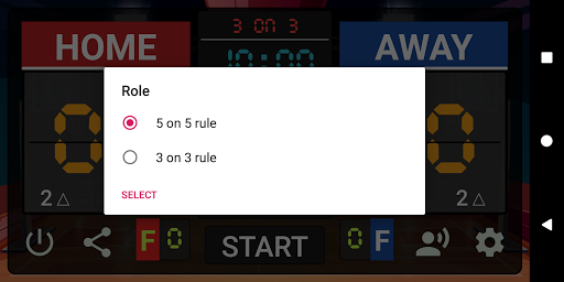 Basketball Scoreboard Screen 3