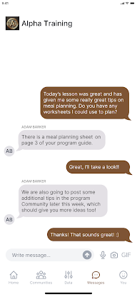 Alpha Training screenshot 3