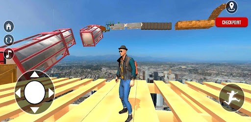 Android application Go Up Adventure Hight 3d game screenshort