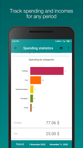 DenJohnn: capital tracker Screen 2