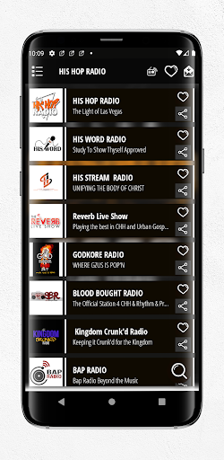 HIS HOP RADIO Screen 3