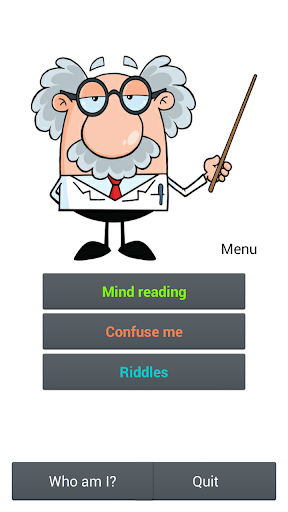 Professor MindReader Screen 2