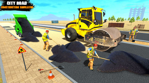 City Road Construction Simulator apktram screenshots 1