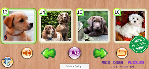 Nice Dogs Puzzles Screen 2