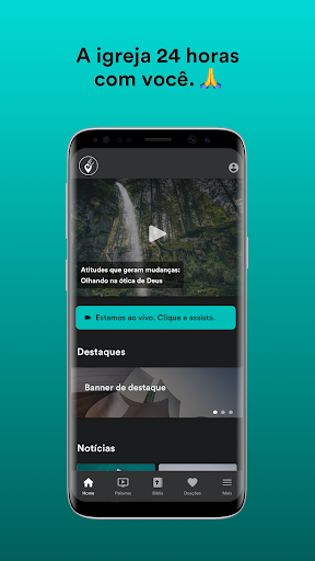 Android application Um Lugar Para Deus screenshort