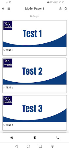 O/L English (10 & 11 ශ්‍රේණි) Screen 3