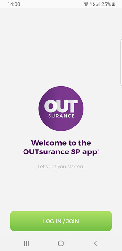 Android application OUTsurance SP screenshort